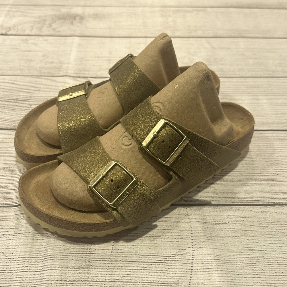 Birkenstock Gold Sandals for Women